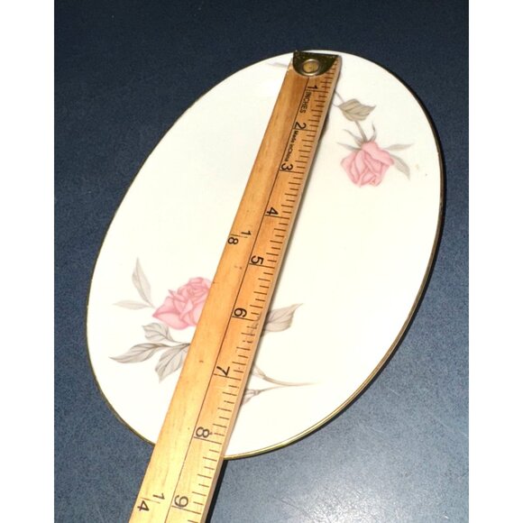 Sango Japan Nancy Fine China Gravy Boat & Saucer Set With Pink Floral Design - Picture 5 of 7